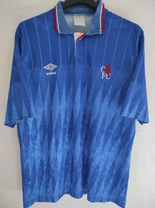 CHELSEA 1989-1991 camiseta shirt trikot maillot maglia XL - Picture 1 of 6