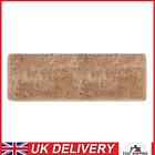 3pcs Fluffy Rugs Anti Slip Doormat Carpet Floor Mat(Camel)