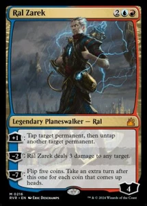 MTG Magic the Gathering Ral Zarek (216/573) Ravnica Remastered LP - Picture 1 of 1