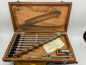 Mitutoyo Inside Micrometer Set IMS-12" Code 141-133 3"-12" Japan Complete - Picture 1 of 7