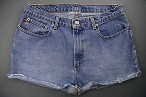 Vintage Women's Polo Ralph Lauren Weekender Jean Shorts Size 12 (Waist 33) - Picture 1 of 7