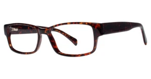 New MODERN OPTICAL SLICK Tort Eyeglasses 60MM RX - Picture 1 of 1