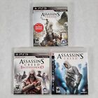 Assassin&#39;s Creed 1 &amp; 2, Brotherhood PlayStation 3