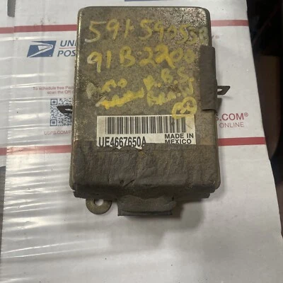 90-93 Mazda B2200 B2600 ABS Computer  UE4667650A - Image 1 of 4