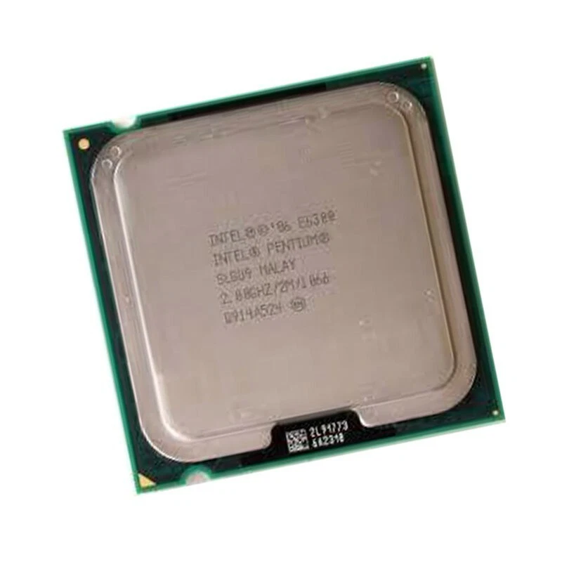 Processore CPU INTEL Pentium Dual Core E6300 2.8Ghz 2Mo 1066Mhz LGA775 SLGU9 - Immagine 1 di 1