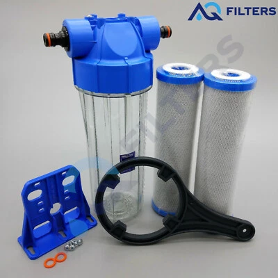 Koi Pond Water Filter For Fish Pond Chlorine Removal Dechlorinator 2 Filters K5 - Image 1 of 4