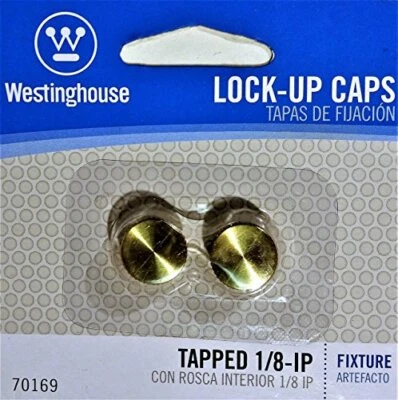Westinghouse 7016900 - Two 9/16" Lock-Up Caps Foto 1 de 3