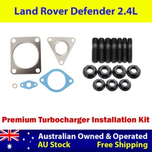 Premium Turbo Installation Stud & Gasket Kit For Land Rover Defender 2.4L - Picture 1 of 2