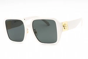 Gafas de sol VERSACE VE4472D 548487 marco blanco lentes grises 56 mm - Imagen 1 de 4