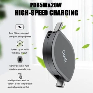 NEW 4 in 1 USB Type-C To C PD 65W 20W Charging Power For iPhone H6S7 - Zdjęcie 1 z 11