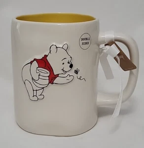 Rae Dunn Disney Winnie The Pooh "Silly Old Bear" Mug White Yellow Honey Pot Cup - Picture 1 of 3