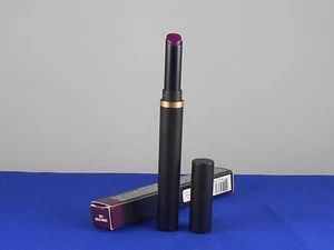 MAC POWDER KISS VELVET BLUR SLIM LIPSTICK 881 WILD REBEL Midtone Plum .07oz/2g - Picture 1 of 1
