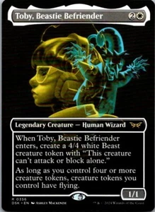 Toby, Beastie Befriender (Showcase) Duskmourn: House of Horror MTG NM - Picture 1 of 2