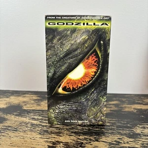 Godzilla (VHS, 1998) Raised Eye Sleeve - Picture 1 of 3