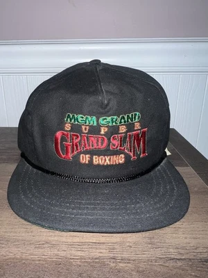Vintage Hat 1994 MGM Super Grand Slam Boxing Don King DEADSTOCK CHAVEZ Las Vegas - Image 1 of 2