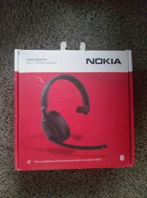 Auriculares inalámbricos Nokia CB-301BK Comm Band Pro 2 en 1 - negros Foto 1 de 3