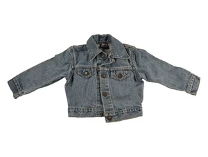 Giacca Harley-Davidson vintage giovane piccola denim New York Cafe ricamata anni 90 - Foto 1 di 8