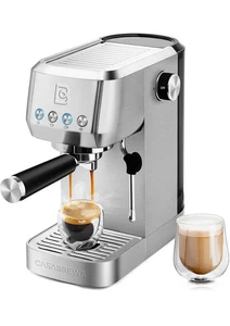 CASABREWS 3700 Essential Espressomaschine 20 Bar, Edelstahl Cappuccino - Bild 1 von 7