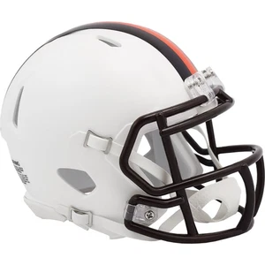 Cleveland Browns White Alternate 2023 Riddell Speed Mini Football Helmet - Picture 1 of 1