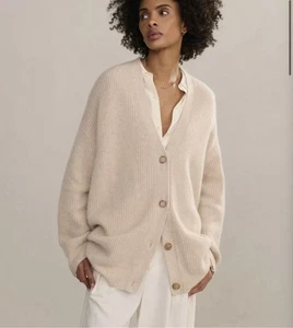 Suéter Cárdigan Jenni Kayne Cachemir Cocoon XL  - Imagen 1 de 4