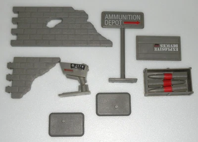 Unidad de defensa antimisiles 1984 vintage G.I. Lote GI Joe 3.75 ARAH *100% Completo Foto 1 de 3