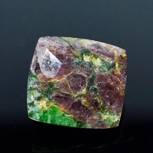 Cromo Piropo + Diópsido 5,09 ct Corte Cojín 10,01 x 9,40 x 6,10 mm M1012 Foto 1 de 1