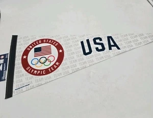 United Sates Olympic Team Pennant WinCraft Team USA 12" x 30" Premium - Picture 1 of 5