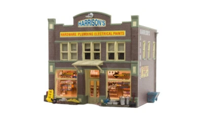 Woodland Scenics BR5022 HO Scale B/U Harrisons Hardware - Image 1 of 4