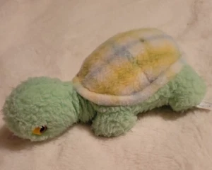 Rare 1970 R. Dakin Pillow Pets Rattle Vintage Plush Turtle Used Fast Shipping  - Picture 1 of 8