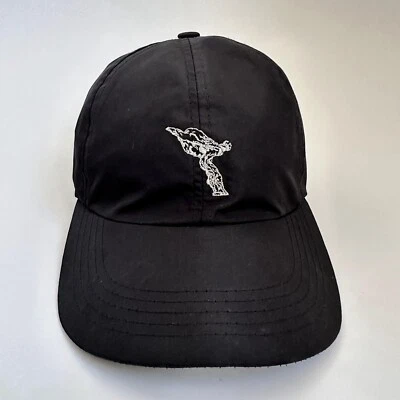 Cutter and Buck Dad Cap Adjustable Strap Back Hat Embroidered Logo Black - Image 1 of 4