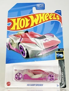 Hot Wheels X-Raycers Warp Speeder Pink #217 217/250 2022 4/5 Treasure Hunt - Picture 1 of 5