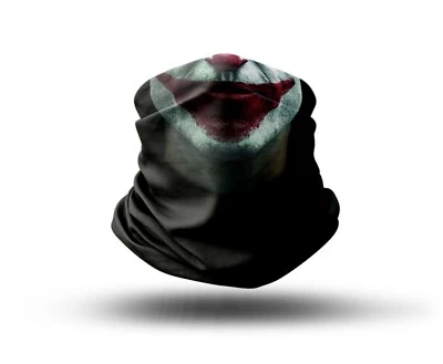 Washable Fabric Face Cover With Unique Print Joker Smile Design EU Made - Image 1 of 4