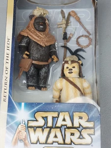 Star Wars Return of the Jedi Battle of Endor Ewoks - Hasbro 2003 Action Figures - Picture 1 of 11