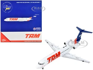 FOKKER F100 AIRCRAFT "TAM AIRLINES" 1/400 DIECAST MODEL BY GEMINIJETS GJ2062 - Picture 1 of 2