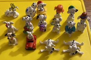 Lot of 15 101 Dalmatian Puppy Dogs Toys Disney Play Figures Plastic - Picture 1 of 3
