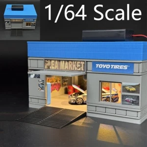 1/64 Scale Most Wanted Mini Safe House Miniature Dioramas Plastic Assembly Model - Picture 1 of 13