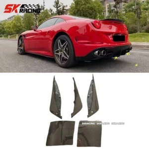 Difusor de parachoques trasero de fibra de carbono real para Ferrari California T 2015-18 - Imagen 1 de 17