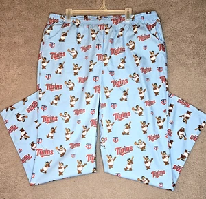 Pantalones de pijama Minnesota Twins 2018 SGA con estampado gráfico completo - para hombre adulto XL - Imagen 1 de 12