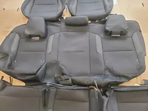 Chevrolet Silverado GMC Sierra Crew Cab Late 2022-2024 OEM Cloth Seat Material - Picture 1 of 8