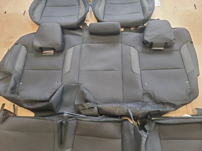 Chevrolet Silverado GMC Sierra Crew Cab Late 2022-2024 OEM Cloth Seat Material - Image 1 of 4