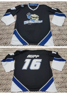 Mike Rupp Danbury Trashers Hockey Jersey Men Size XL Black - Picture 1 of 14