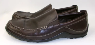 Zapatos mocasines sin cordones venecianos Tucker de cuero marrón para hombre Cole Haan 13 Foto 1 de 4