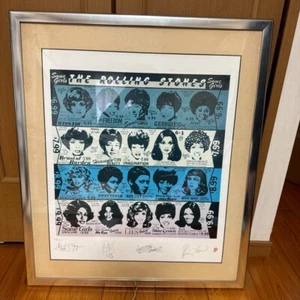 The Rolling Stones Poster Edition Signed 800/5000 - Picture 1 of 13