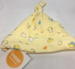 New Gymboree Baby 6-12 Months Yellow Hat Beanie SOFT 100% Cotton NWT Chicks Cute - Picture 1 of 1