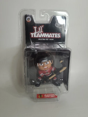 💪 NHL Collectible Figure Lil’ Teammates Blackhawks Slapper Series 1 NEW Cover