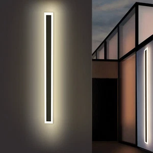 LED Wall Light Fixture Sconce 40 Inch LED Wall Lamp Outdoor Warm Exterior Lights - Picture 1 of 9