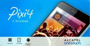 Alcatel OneTouch Pixi 4 8050D 8GB DUAL SIM + SD Card schwarz Android Smartphone - Bild 1 von 22