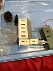 Lot of Tyco accessories for HO trains, prestomatic whistle horn, church, trees
