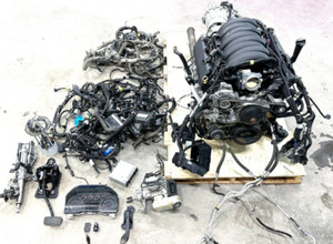 19-22 SILVERADO SIERRA 5.3L L84 ENGINE 8SPEED TRANSMISSION COMPLETE DROP OUT 4X4