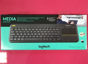 Logitech K400 Plus Funk Tastatur deutsch für Smart TV Android Box Chrome OS - Bild 1 von 1